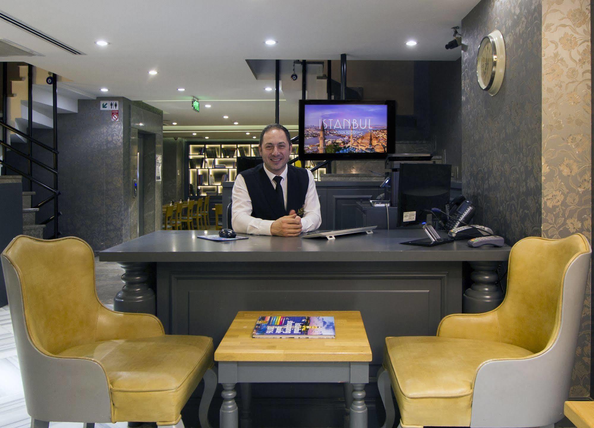 Aston Hotel Taksim Istanbul Bagian luar foto